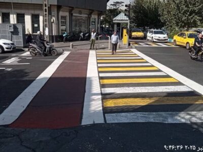 اجرای طرح گذرگاههای عابرپیاده در پایتخت