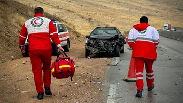 مصدومیت ۲۳ نفر و فوت ۲ نفر در حوادث جاده‌ای مرتبط با بارندگی در استان آذربایجان‌غربی