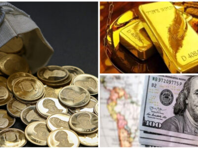 طلای ۱۸ عیار رکورد زد/ دلار ۲۲ درصد گران شد/سکه در سال ۱۴۰۴ چقدر گران شد؟