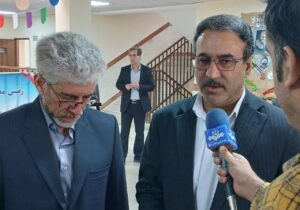 افتتاح هنرستان ۱۸ کلاسه دخترانه در قهررود بروجرد