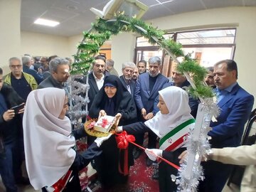 افتتاح هنرستان ۱۸ کلاسه دخترانه در قهررود  بروجرد