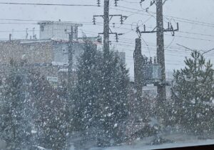 بالاخره در ارومیه برف بارید