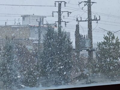 بالاخره در ارومیه برف بارید