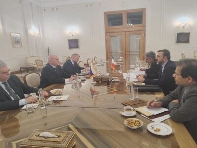 نشست دوجانبه نمایندگان ویژه ایران و روسیه در امور دریای خزر برگزار شد