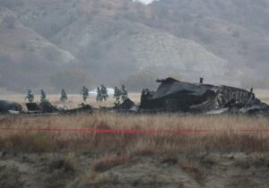 سقوط یک هواپیما نظامی در روسیه / تمام سرنشینان جان باختند