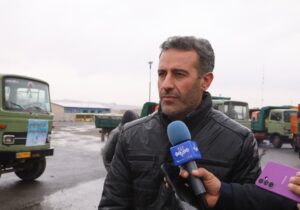 ۱۸۰ دستگاه برای مقابله با برف و کولاک در زنجان مستقر شد