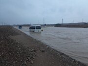 ببینید | سیل در جاده دهلران - اندیمشک