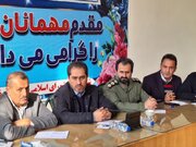 میز خدمت جهادی با حضور وحید پورحضرت فرماندار شهرستان رودبار برگزار شد