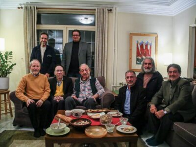 دیدار دبیران فجر با استاد حسن ریاحی/ مرور خاطرات و ایدههای نو برای جشنواره