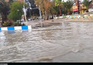 ببینید | بارش شدید باران در شهرستان رومشکان استان لرستان