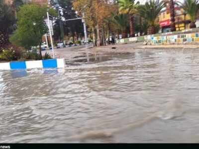 ببینید | بارش شدید باران در شهرستان رومشکان استان لرستان