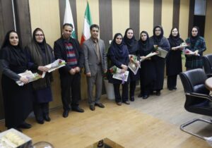 تجلیل از بانوان سازمان فضای سبز شهرداری خرمآباد بمناسبت روز زن