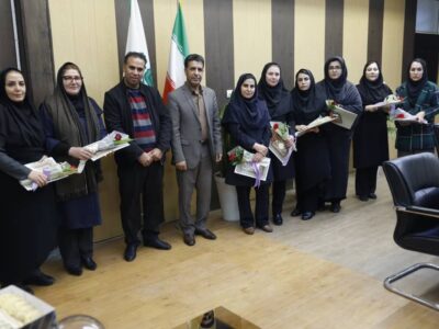 تجلیل از بانوان سازمان فضای سبز شهرداری خرم‌آباد بمناسبت روز زن