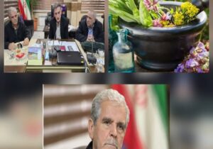 دیدار فرمانداررودسر با رئیس اتحادیه انجمن های علمی گیاهان دارویی