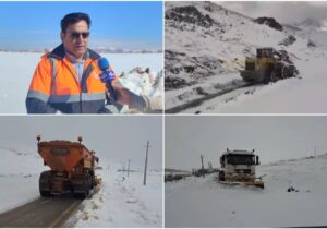 بازگشایی راه ارتباطی ۴۵ روستا در لرستان