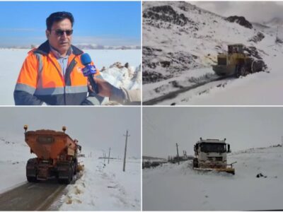 بازگشایی راه ارتباطی ۴۵ روستا در لرستان