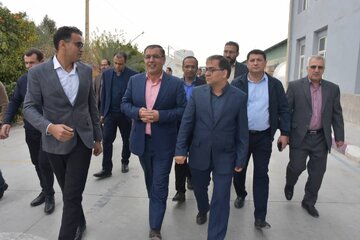 بازدید هیأت تجاری ازبکستان از واحدهای تولیدی و صنعتی شیراز و سپیدان