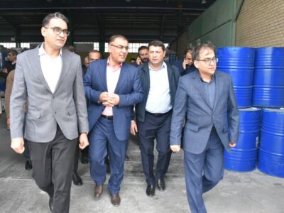 بازدید هیأت تجاری ازبکستان از واحدهای تولیدی و صنعتی شیراز و سپیدان