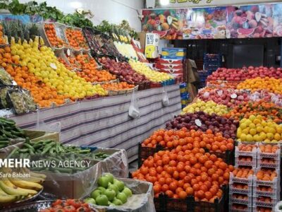 قیمت جدید میوه و سبزی اعلام شد/ قیمت خیار از ۹۰ هزار تومان گذشت