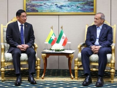 رئیس جمهور: تصویر روشنی از ظرفیت‌های همکاری میان ایران و میانمار وجود دارد