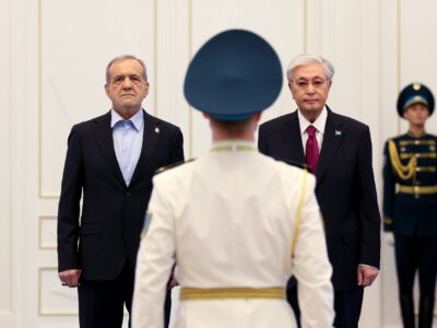 ببینید | تشویق پزشکیان پس از سخنرانی در اجلاس صلح و اعتماد