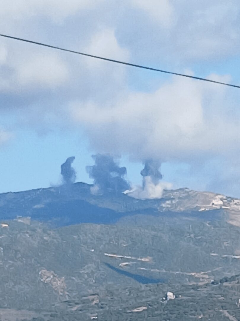 حمله هوایی اسرائیل به جنوب لبنان/ عکس