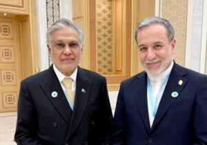 پیام اسحاقدار درباره دیدار با عراقچی/ عکس