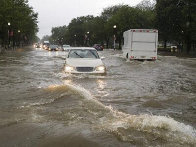 ببینید | شدت گرفتن سیل در ایالت واشنگتن آمریکا