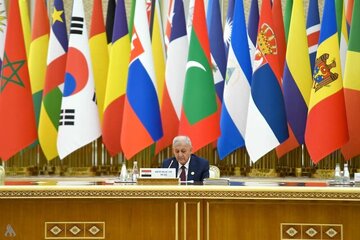 رئیس جمهور عراق: بغداد پس از سال‌ها انزوا، بازگشته‌است / حق زندگی شرافتمندانه مردم ایران به رسمیت شناخته شود