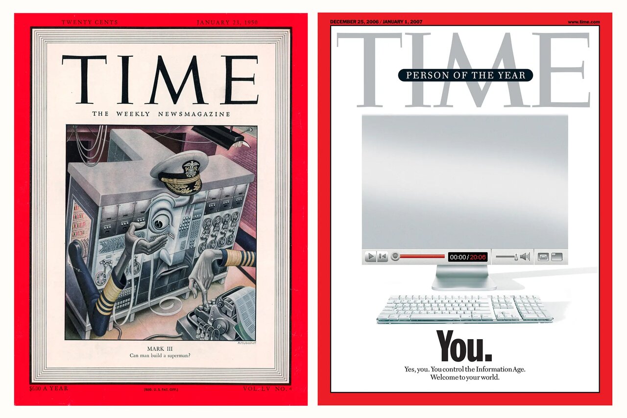 انتخاب تاریخی تایم برای سال ۲۰۲۵/ هوش مصنوعی بر تخت نشست