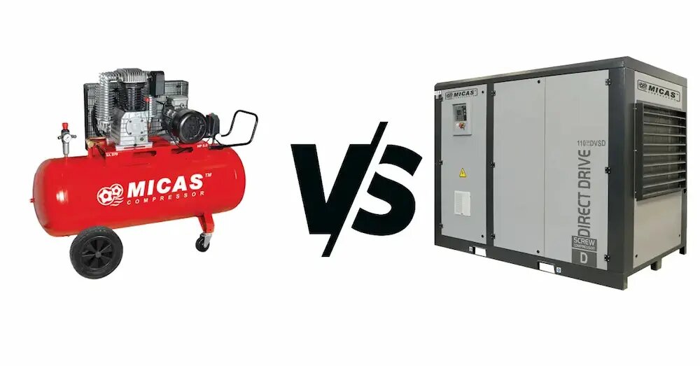 کمپرسور پیستونی یا اسکرو؟