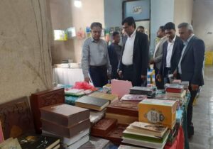 نمایشگاه کتاب در رودان افتتاح شد