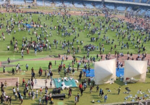 ببینید | استقبال ۸۰ هزار نفری از مسی در هند