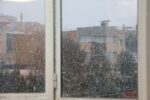 بارش برف در محور فارسان–چلگردو باران در برخی جاده‌های چهارمحال و بختیاری