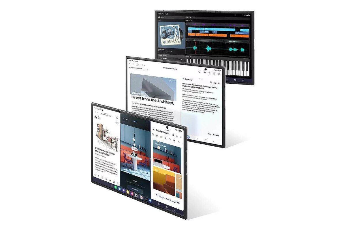 گرانترین تعویض نمایشگر سامسونگ برای TriFold