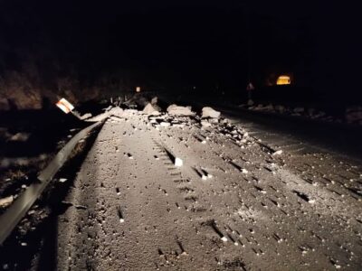 بازگشایی محور لردگان–خوزستان پس از ریزش کوه