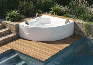 چطوری تو باغ و ویلا جکوزی بسازیم؟ خیلی آسان و کم هزینه!