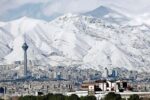 ببینید | بارش برف در برخی نقاط تهران