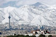 ببینید | بارش برف در برخی نقاط تهران
