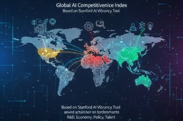 برترین کشورها در زمینه هوش مصنوعی کدامند؟