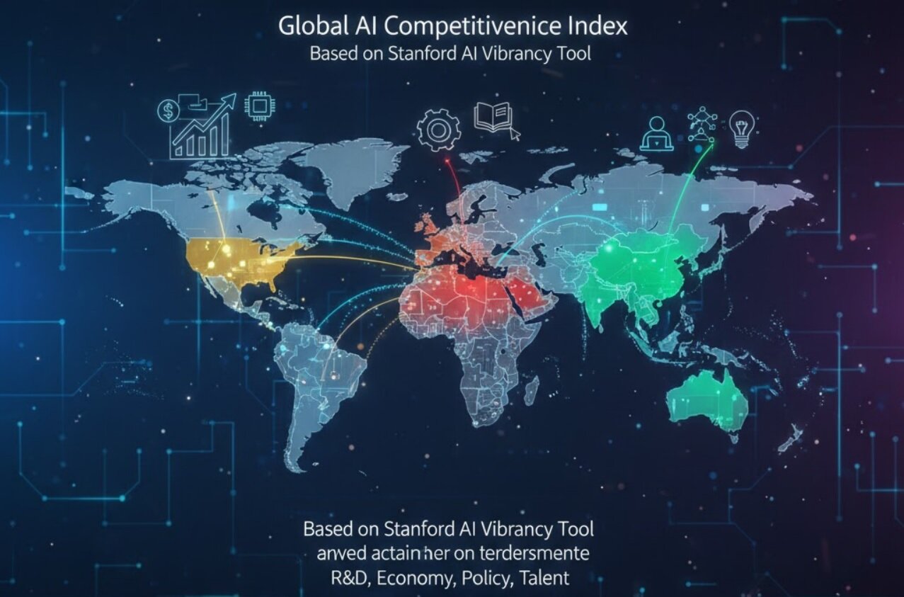 برترین کشورها در زمینه هوش مصنوعی کدامند؟ برترین کشورها در زمینه هوش مصنوعی کدامند؟