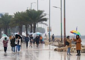 فعالیت دومین سامانه بارشی جنوبی از غرب هرمزگان وارد استان میشود