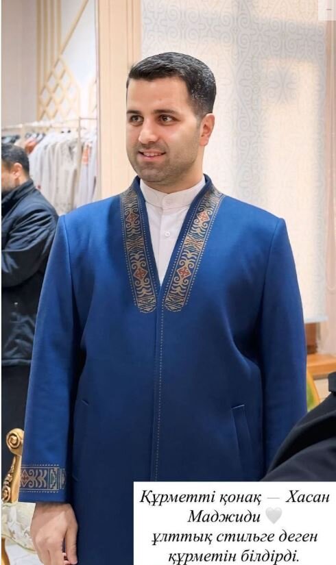 تصاویری از دختر و داماد پزشکیان در یک فروشگاه قزاق