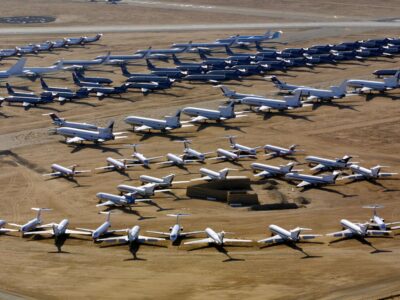 ۴۰۰۰ بمبافکن و جنگنده آمریکایی یکجا جمع شدهاند