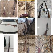 کشف و ضبط ۲۳ قبضه سلاح شکاری از متخلفین زیست محیطی در لرستان