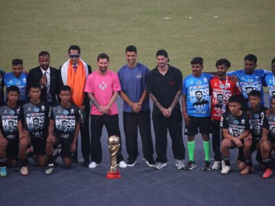 درآمدزایی عجیب مسی از سفر به هند؛ سلام و عکس بیش از ۱۱ هزار دلار