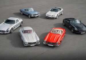 گنجینه ۴٫۵ میلیون دلاری / حراج شش مرسدس بنز افسانهای