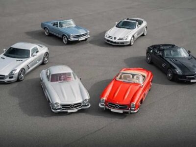 گنجینه ۴٫۵ میلیون دلاری / حراج شش مرسدس بنز افسانه‌ای