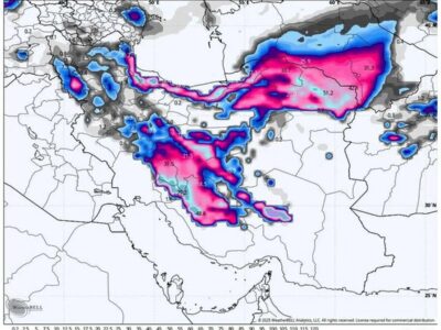 ببینید | کدام ۴ استان کشور هشدار سطح قرمز دریافت کردند؟