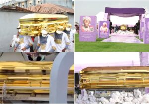 ببینید | تابوت طلایی ۱۳ میلیارد تومانی برای مادر پیامبر ارمیا!